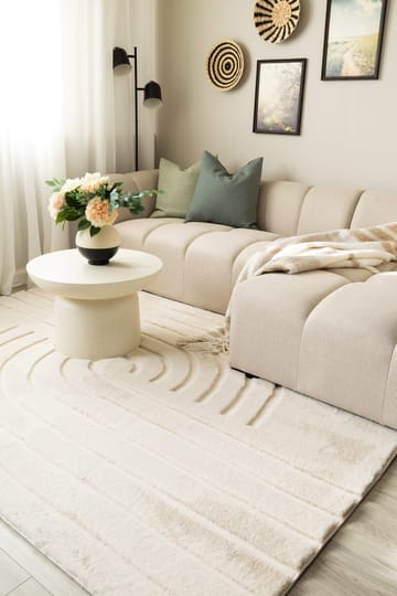 Maskinvævet tæppe KM Home Heaven Modern 160x230 Natur - Natur - Tekstiler - Tæpper - Moderne tæppe - Wiltontæpper