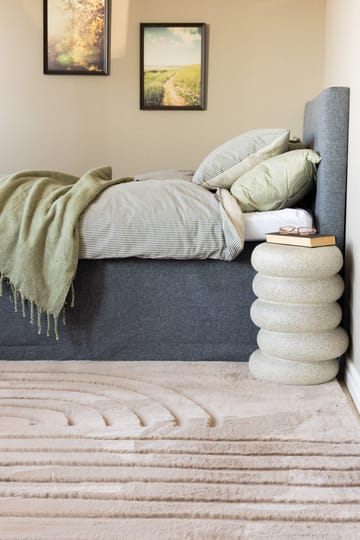 Maskinvævet tæppe KM Home Heaven Modern 200x290 Taupe - Taupe - Tekstiler - Tæpper - Moderne tæppe - Ryatæpper