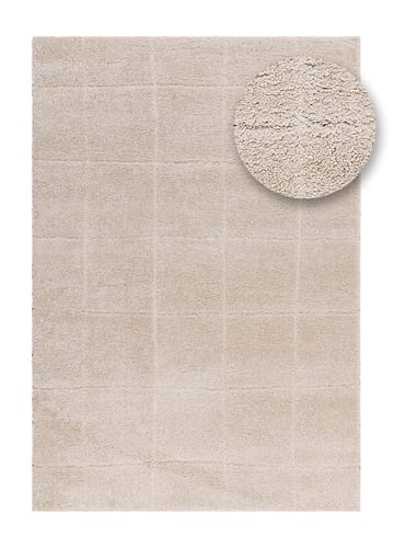 Maskinvævet tæppe KM Home Montana Square 140x200 Hør - hør - Tekstiler - Tæpper - Moderne tæppe - Wiltontæpper