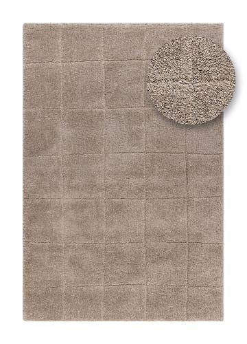 Maskinvævet tæppe KM Home Montana Square 240x340 Greige - Greige - Tekstiler - Tæpper - Moderne tæppe - Wiltontæpper