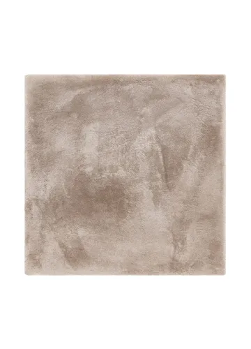 Maskinvævet tæppe KM Home Novelle KVADRAT 240x240 Hør