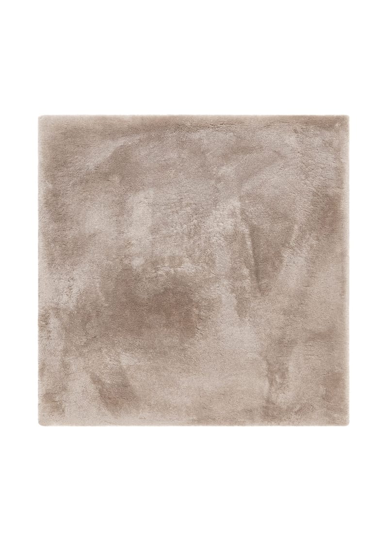 Maskinvævet tæppe KM Home Novelle KVADRAT 240x240 Hør, Hør