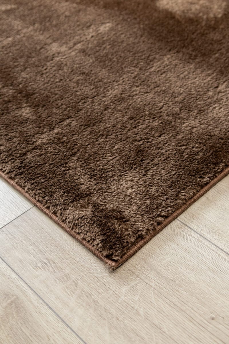 Maskinvævet tæppe KM Home Tender 160x230 Chokolade - Chokolade - Tekstiler - Tæpper - Moderne tæppe - Wiltontæpper