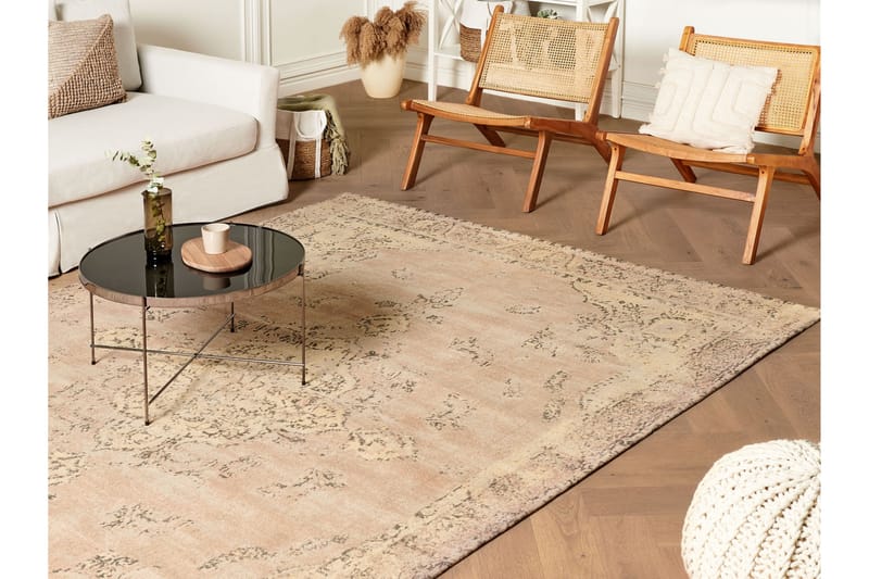 Matarim Ryetæppe 200x300 cm - Beige - Tekstiler - Tæpper - Moderne tæppe - Ryatæpper