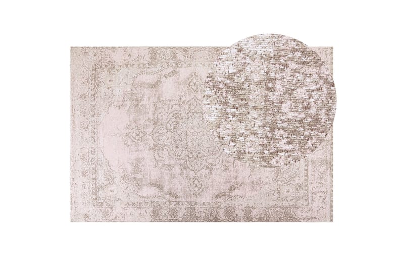 Matarim Ryetæppe 200x300 cm - Rosa - Tekstiler - Tæpper - Moderne tæppe - Ryatæpper