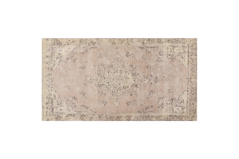 Matarim Ryetæppe 80x150 cm - Beige - Tekstiler - Tæpper - Moderne tæppe - Ryatæpper