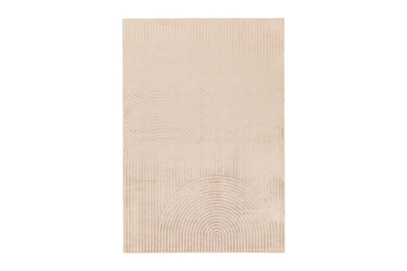 Mema Viskosetæppe 160x220 cm Rektangulær, Sand