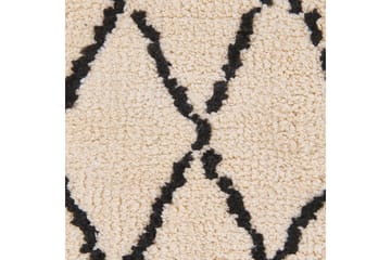 Midyat Ryetæppe 80x150 cm - Beige - Tekstiler - Tæpper - Moderne tæppe - Wiltontæpper