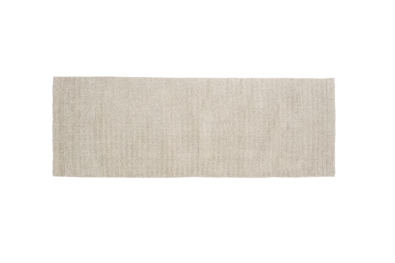 Milton Uldtæppe 70x200 cm, Lys grå