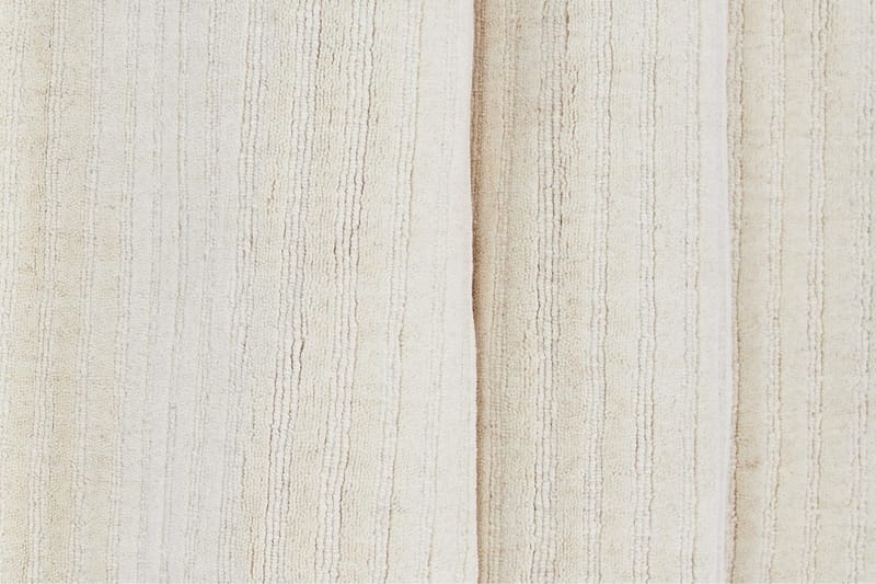 Milton Uldtæppe 70x200 cm Rektangulær - Hvid - Tekstiler - Tæpper - Moderne tæppe - Uldtæppe
