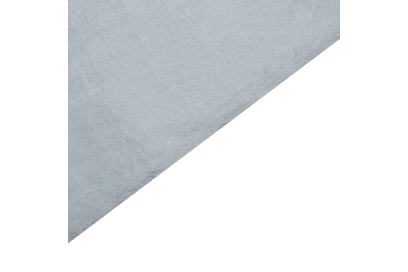 Mirpur Skindtæppe 80x150 cm - Grå - Tekstiler - Tæpper - Moderne tæppe - Wiltontæpper