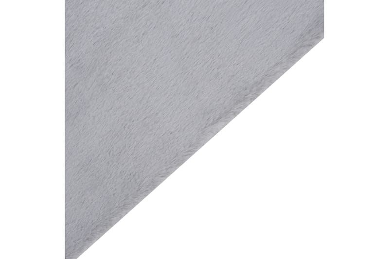 Mirpur Skindtæppe 80x150 cm - Grå - Tekstiler - Tæpper - Moderne tæppe - Wiltontæpper