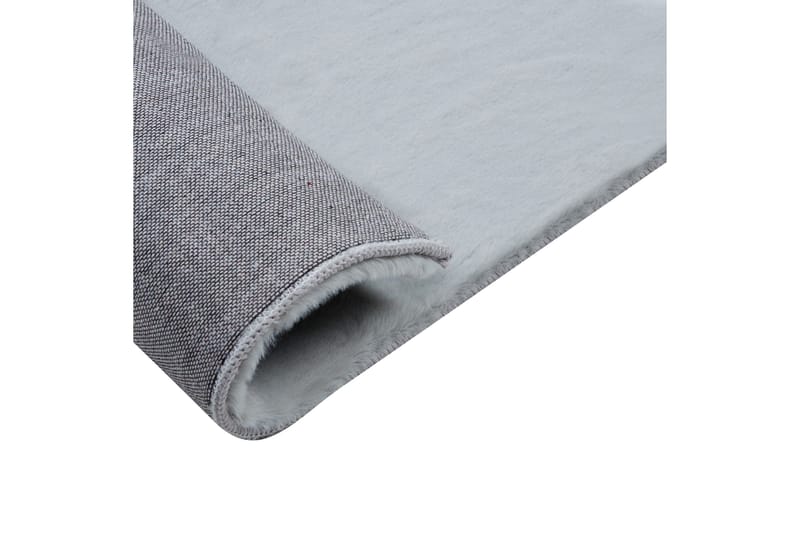 Mirpur Skindtæppe 80x150 cm - Grå - Tekstiler - Tæpper - Moderne tæppe - Wiltontæpper