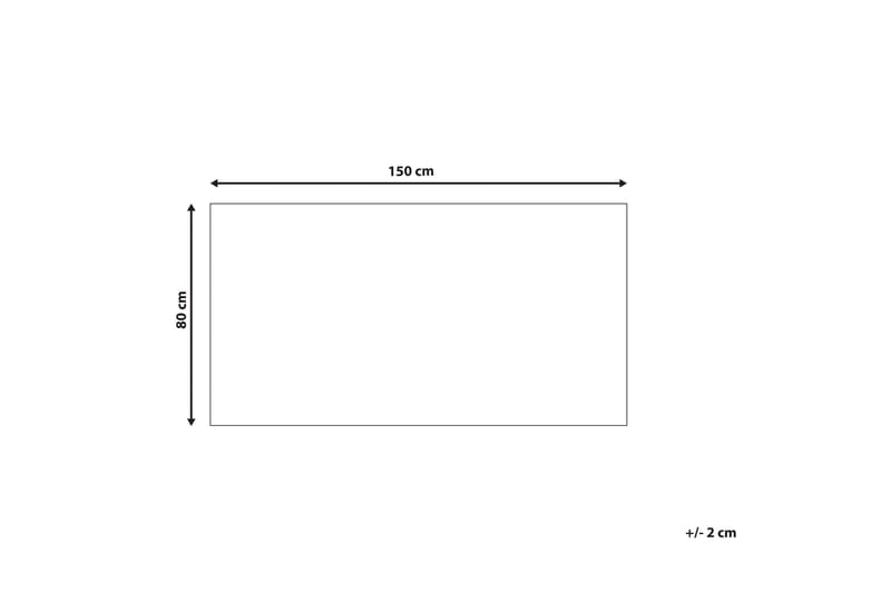 Mirpur Skindtæppe 80x150 cm - Grå - Tekstiler - Tæpper - Moderne tæppe - Wiltontæpper