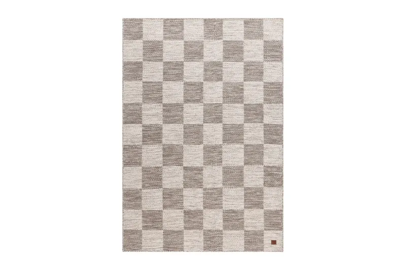 Moharan Uldtæppe 140x200 cm Rektangulært - Grå - Tekstiler - Tæpper - Moderne tæppe - Uldtæppe