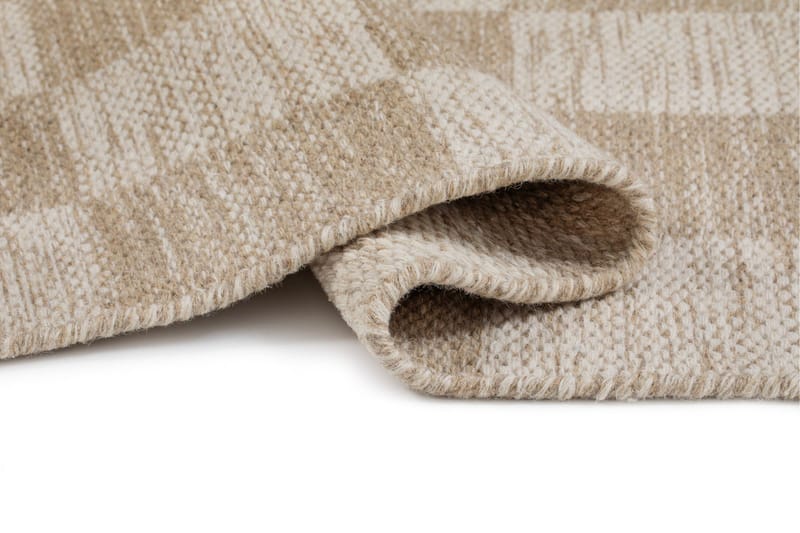 Moharan Uldtæppe 160x230 cm Rektangulært - Linned - Tekstiler - Tæpper - Moderne tæppe - Uldtæppe