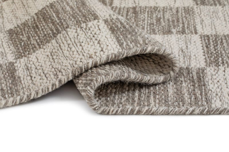 Moharan Uldtæppe 200x300 cm Rektangulært - Grå - Tekstiler - Tæpper - Moderne tæppe - Uldtæppe