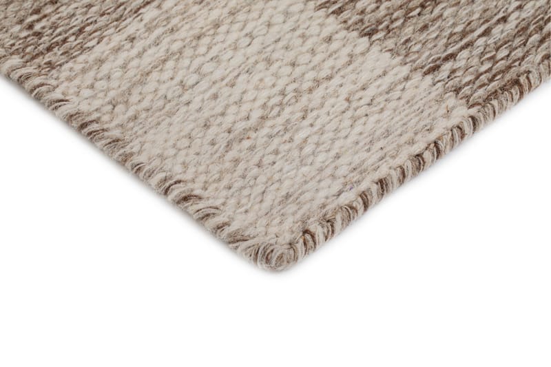 Moharan Uldtæppe 200x300 cm Rektangulært - Mørk beige - Tekstiler - Tæpper - Moderne tæppe - Uldtæppe