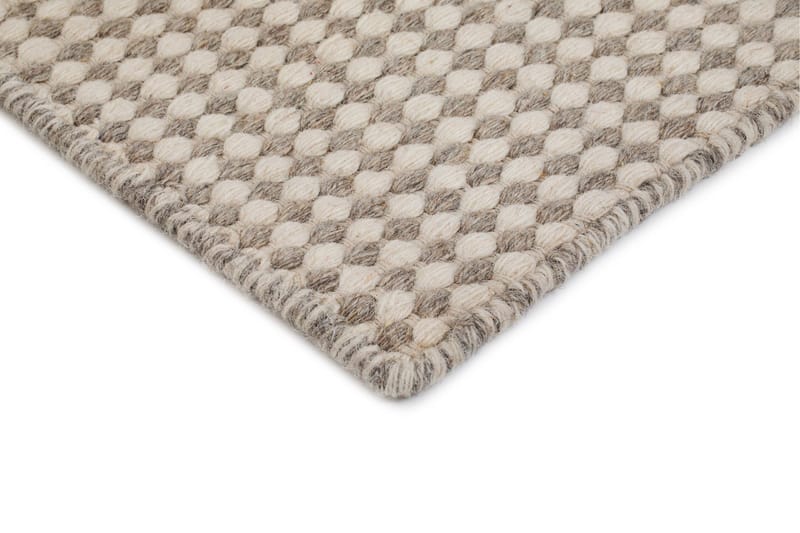 Mohardi Uldtæppe 160x230 cm Rektangulært - Grå - Tekstiler - Tæpper - Moderne tæppe - Uldtæppe