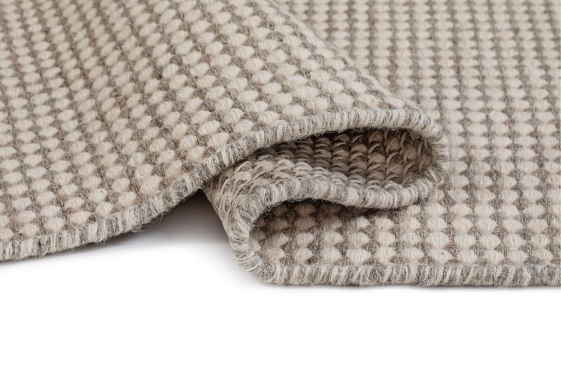 Mohardi Uldtæppe 200x300 cm Rektangulært - Grå - Tekstiler - Tæpper - Moderne tæppe - Uldtæppe