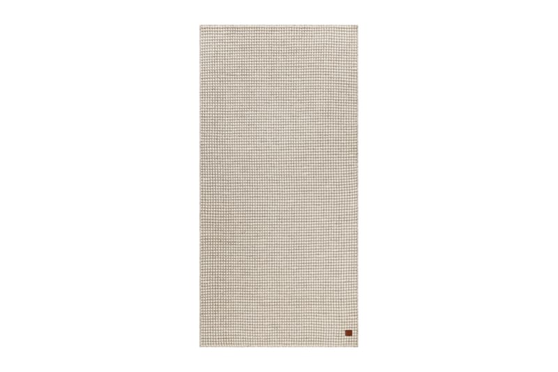 Mohardi Uldtæppe 80x200 cm Aflangt - Grå - Tekstiler - Tæpper - Moderne tæppe - Uldtæppe