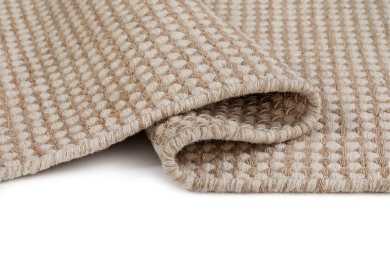 Mohardi Uldtæppe 80x300 cm Aflangt - Linned - Tekstiler - Tæpper - Moderne tæppe - Uldtæppe
