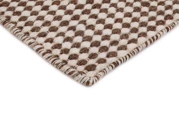 Mohardi Uldtæppe 80x300 cm Aflangt - Mørk beige - Tekstiler - Tæpper - Moderne tæppe - Uldtæppe