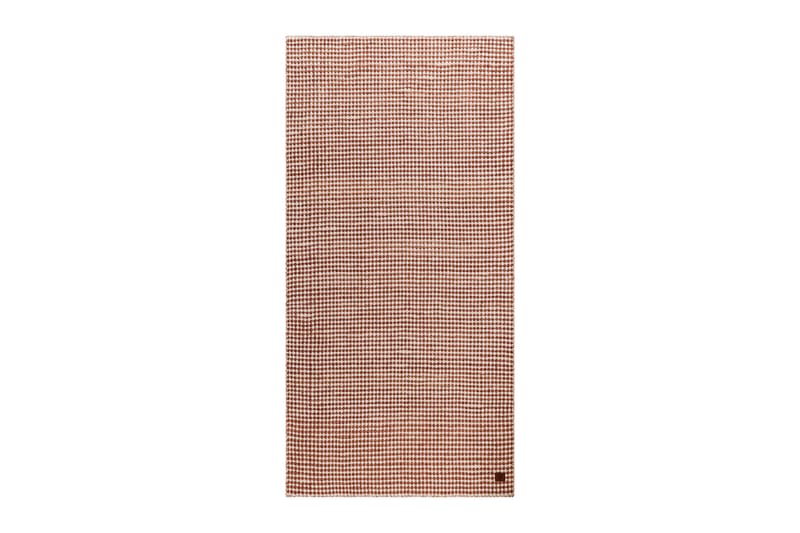 Mohardi Uldtæppe 80x300 cm Aflangt - Terrakotta - Tekstiler - Tæpper - Moderne tæppe - Uldtæppe