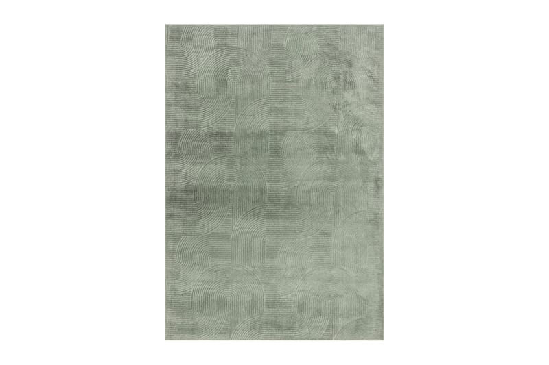 Momita Friezetæppe 160x230 cm Rektangulært - Grøn - Tekstiler - Tæpper - Moderne tæppe - Wiltontæpper