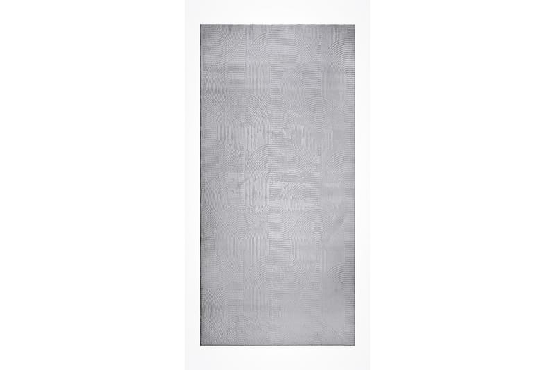 Momita Friezetæppe 80x150 cm Aflangt - Grå - Tekstiler - Tæpper - Moderne tæppe - Wiltontæpper