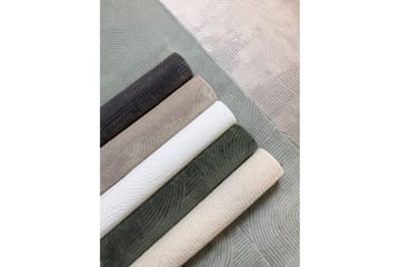 Momita Friezetæppe 80x250 cm Aflangt - Grøn - Tekstiler - Tæpper - Moderne tæppe - Wiltontæpper