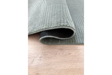 Momita Friezetæppe 80x250 cm Aflangt - Grøn - Tekstiler - Tæpper - Moderne tæppe - Wiltontæpper