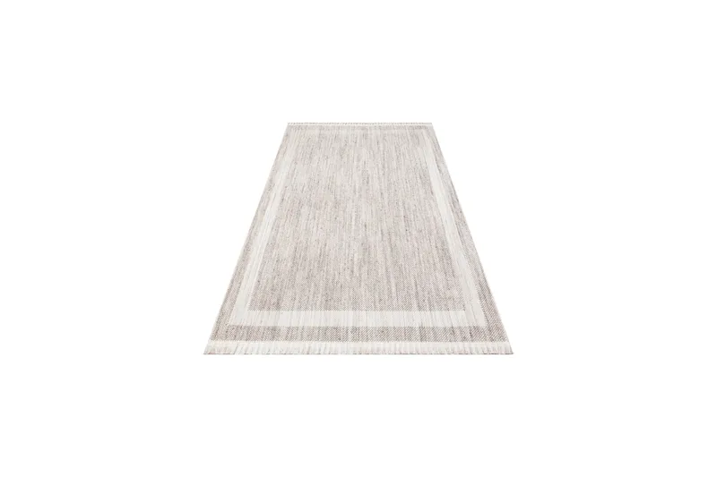 Curby Løber 80x150 cm Rektangulær - Grå - Tekstiler - Tæpper - Moderne tæppe - Mønstrede tæpper