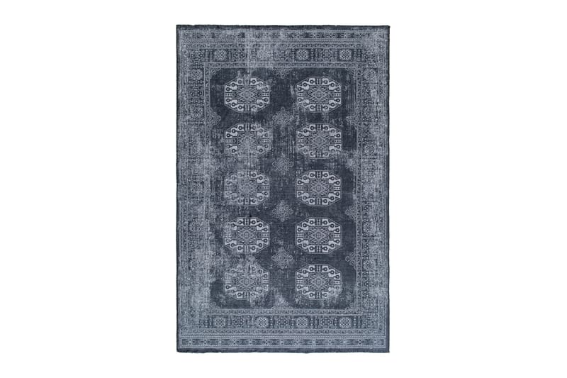 Adana Boccara Wiltontæppe 150x230 cm - Sort - Wiltontæpper - Mønstrede tæpper