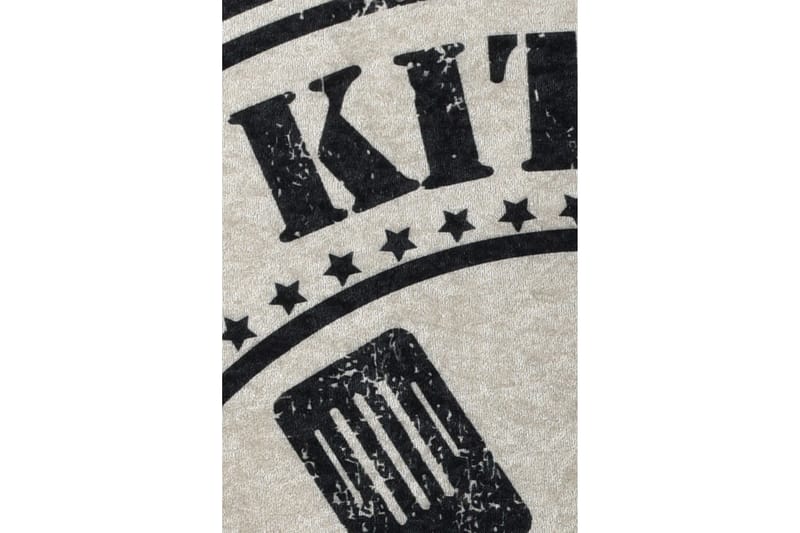 Annchen Tæppe Rund 140 cm - Flerfarvet/Velour - Tekstiler - Tæpper - Moderne tæppe - Mønstrede tæpper