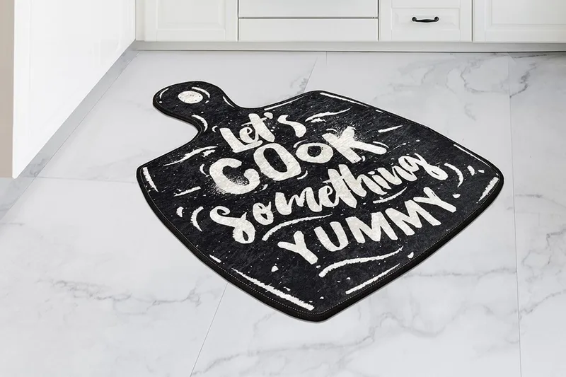 Anonna Tæppe 105x140 cm, Flerfarvet/Velour