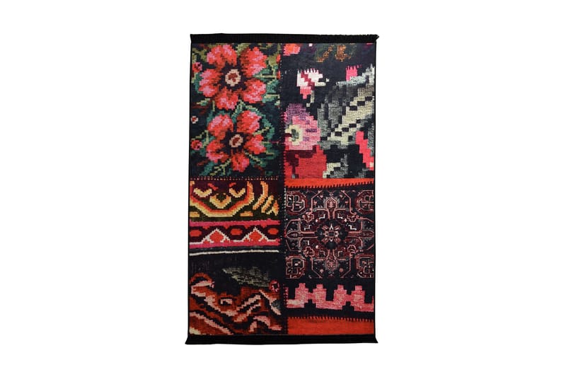 Anouche Tæppe 120x180 cm, Flerfarvet/Velour