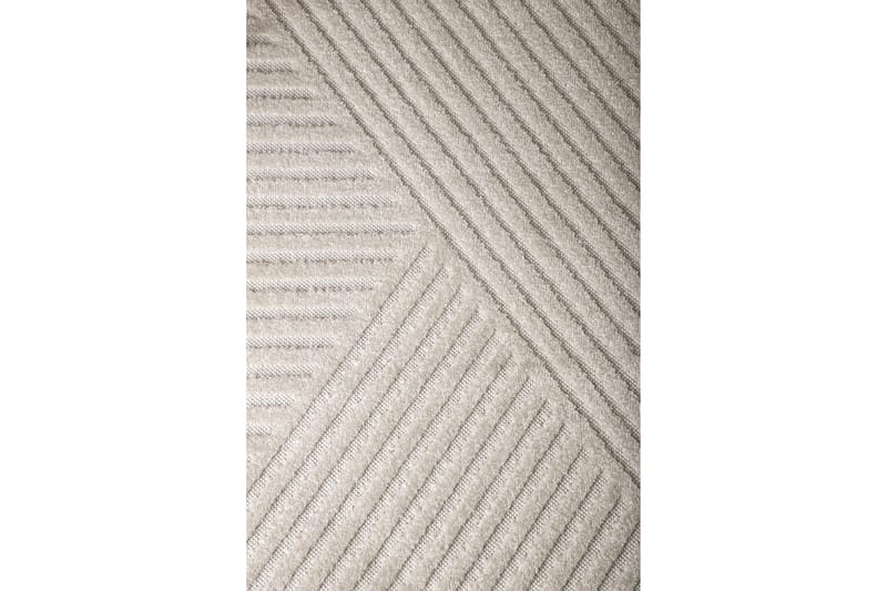 Aron Wilton tæppe 200x290 cm Rektangulær - Hvid - Tekstiler - Tæpper - Moderne tæppe - Mønstrede tæpper