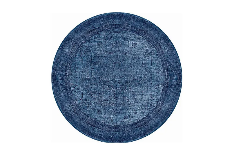 Artloop Tæppe 150 cm Rund, Multifarvet