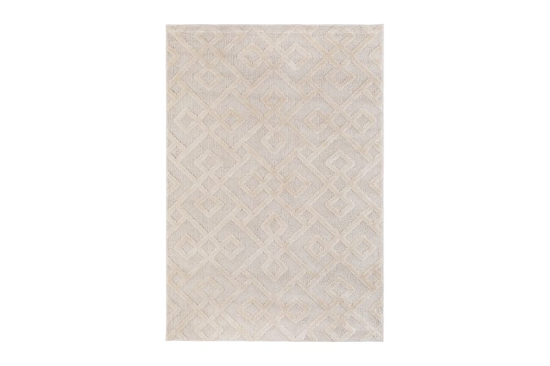 Baretta Tanger Tæppe 240x340 cm - Cremehvid - Tekstiler - Tæpper - Moderne tæppe - Mønstrede tæpper
