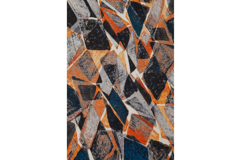 Barrim Tæppe 100x150 cm - Flerfarvet - Tekstiler - Tæpper - Moderne tæppe - Mønstrede tæpper