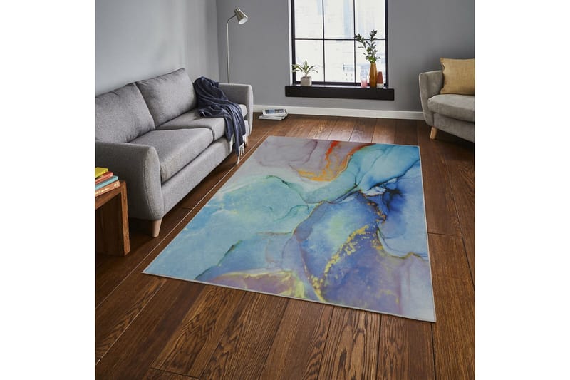 Bartalan Tæppe 120x180 cm - Flerfarvet - Tekstiler - Tæpper - Moderne tæppe - Mønstrede tæpper