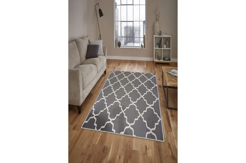 Bedriye Tæppe 140x220 cm - Flerfarvet - Tekstiler - Tæpper - Moderne tæppe - Mønstrede tæpper