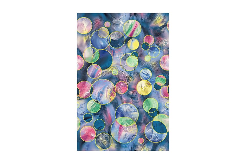 Bedriye Tæppe 140x220 cm, Flerfarvet