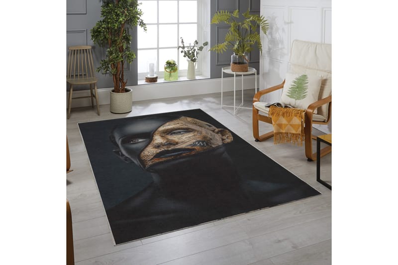 Brauley Tæppe 100x200 cm - Flerfarvet - Wiltontæpper - Mønstrede tæpper
