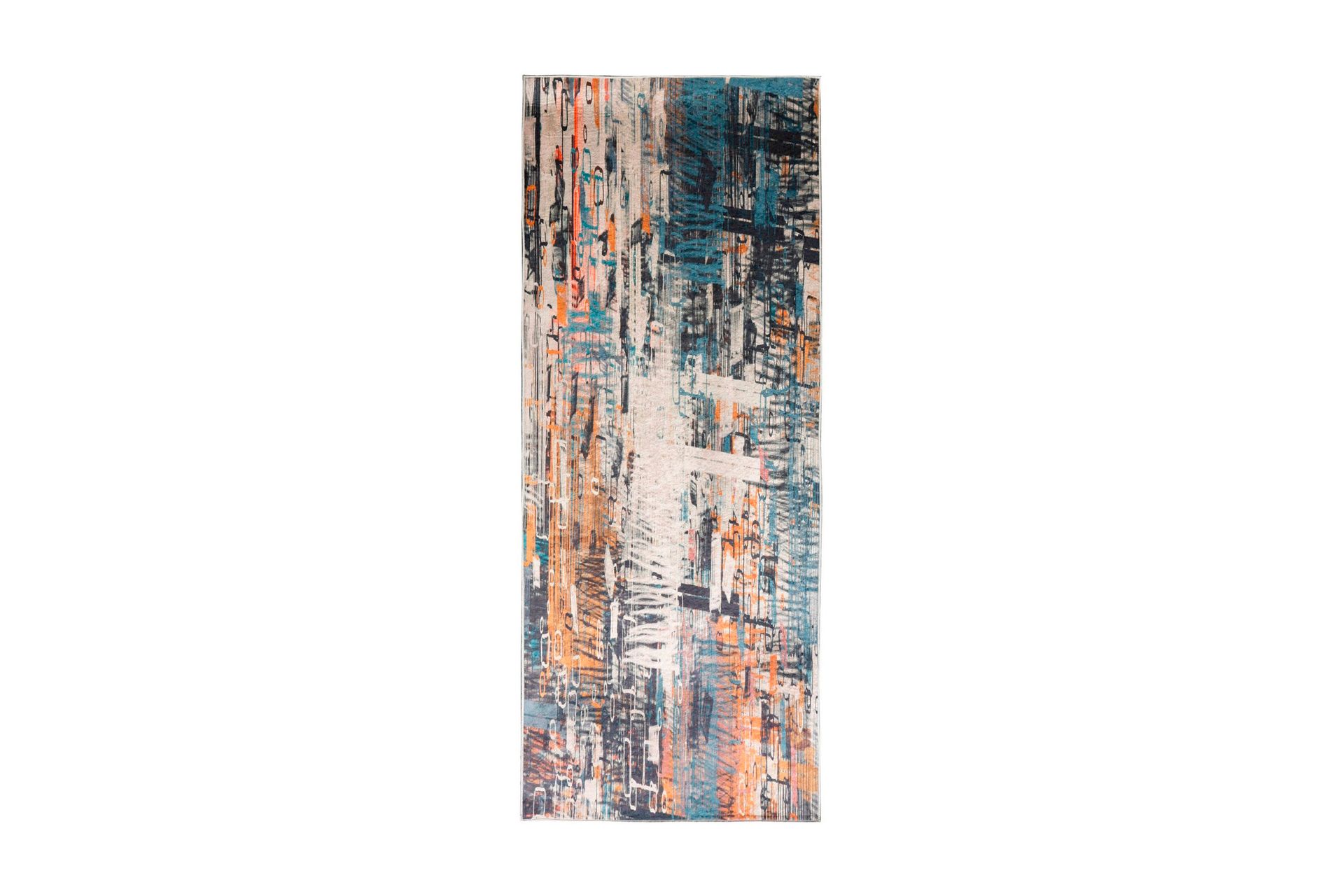 Conchan Tæppe 100x200 cm - Flerfarvet - Tekstiler - Tæpper - Moderne tæppe - Mønstrede tæpper