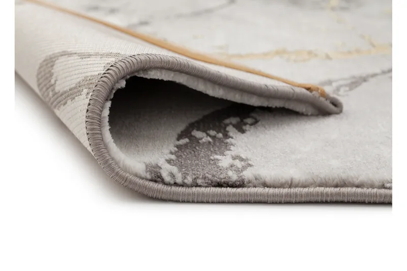 Craft Concrete Friezematta 240x340 - Guld - Tekstiler - Tæpper - Moderne tæppe - Mønstrede tæpper