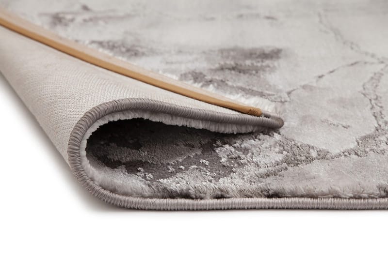 Craft concrete tæppe 160x230 - Sølv - Tekstiler - Tæpper - Moderne tæppe - Mønstrede tæpper