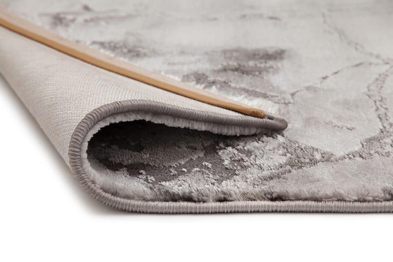 Craft concrete tæppe 160x230 - Sølv - Tekstiler - Tæpper - Moderne tæppe - Mønstrede tæpper