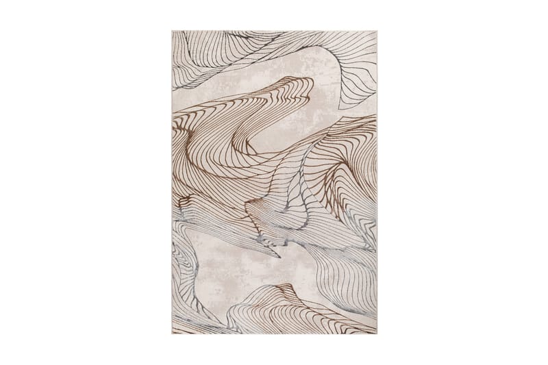 Creation Art Wiltontæppe Rektangulær 160x230 cm - Natur - Wiltontæpper - Mønstrede tæpper